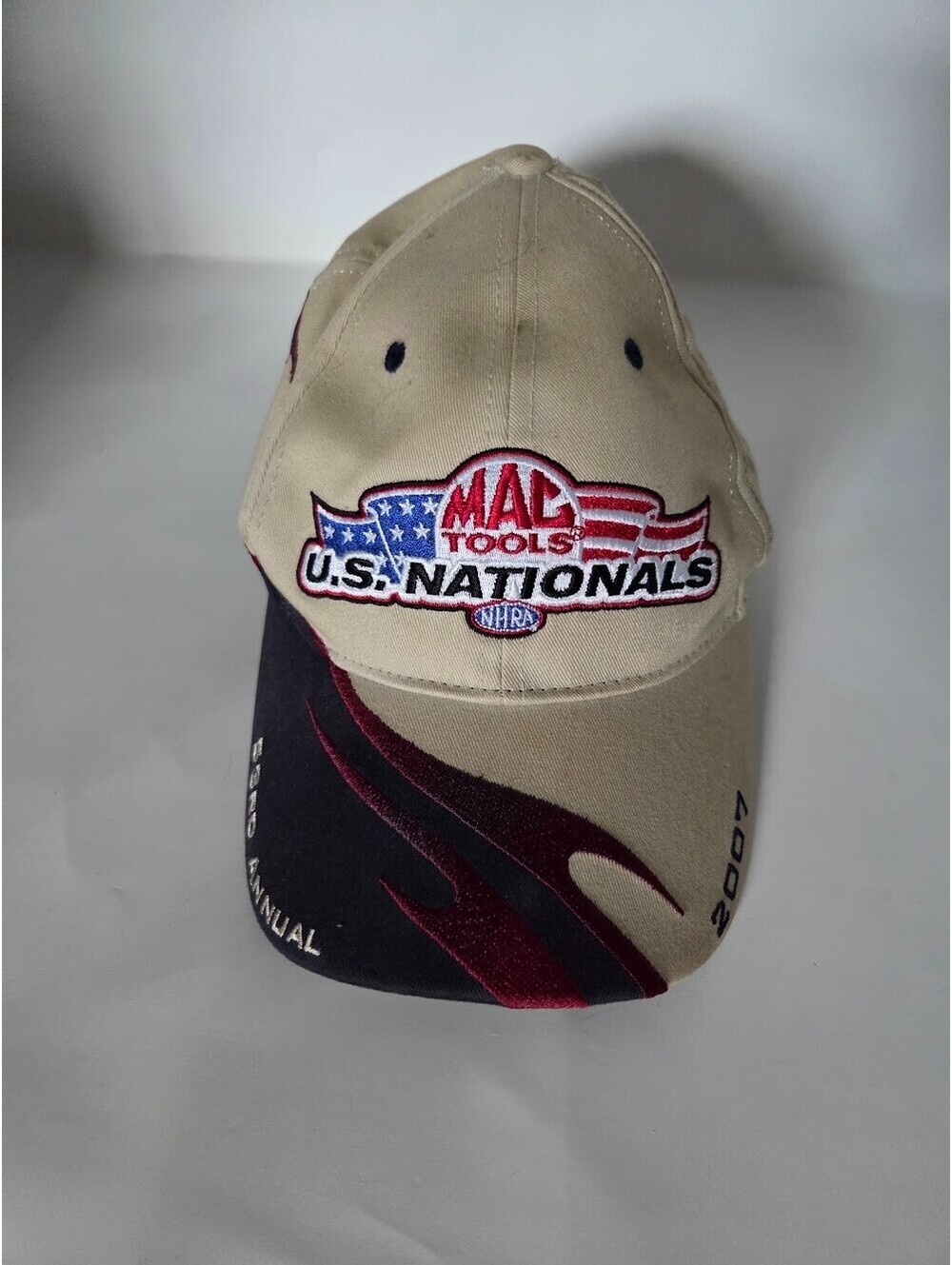 2007 NHRA MAC TOOLS US Nationals  Hat - 53rd Annual Racing Cap